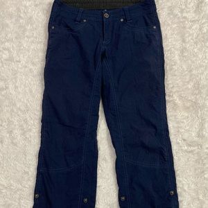 KUHL Splash Roll Up Sz 2 Short Dark Blue Pants